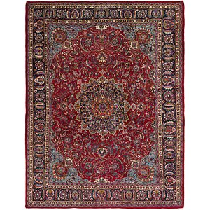 295cm x 378cm Mashad Persian Rug
