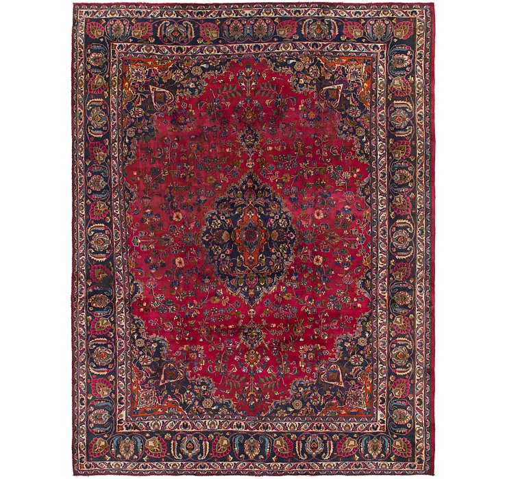 9' 9 x 12' 9 Mashad Persian Rug