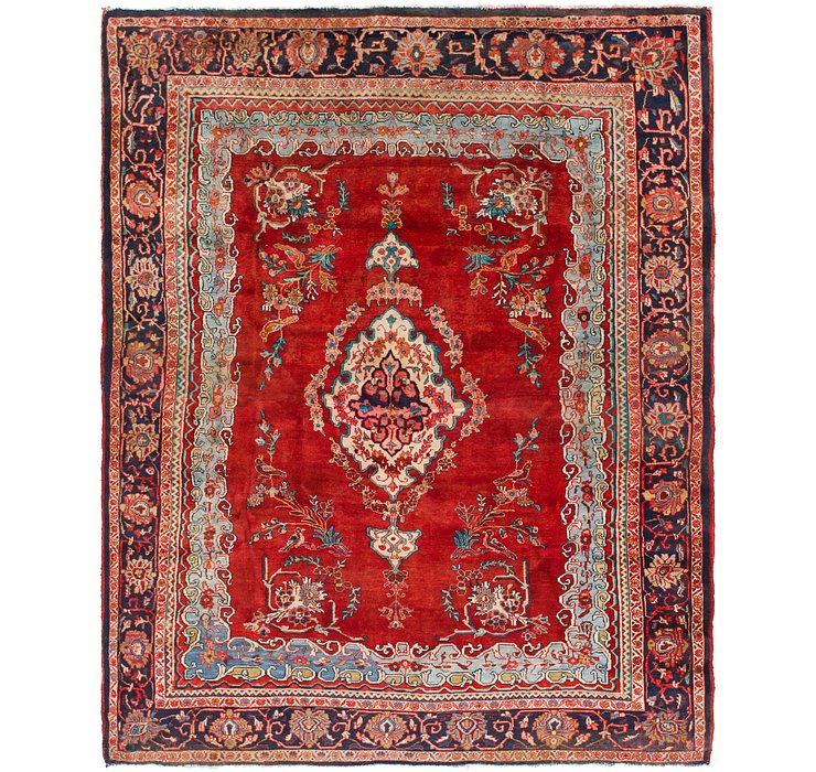 8' 5 x 11' Mahal Persian Rug