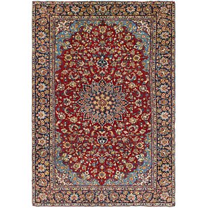7' 5 x 11' Isfahan Persian Rug