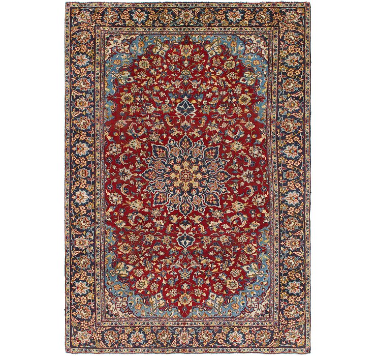 7' 5 x 11' Isfahan Persian Rug