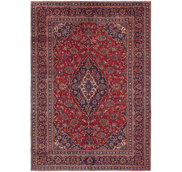 6' 6 x 9' 4 Mashad Persian Rug