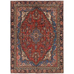 6' 5 x 9' Shahrbaft Persian Rug