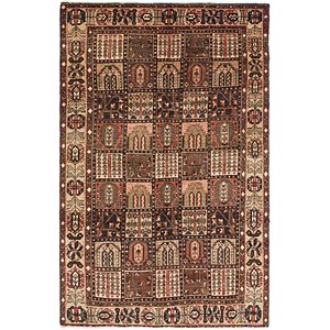 HandKnotted 6' 3 x 9' 9 Bakhtiar Persian Rug