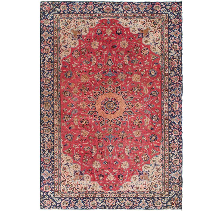 7' 7 x 10' 10 Isfahan Persian Rug