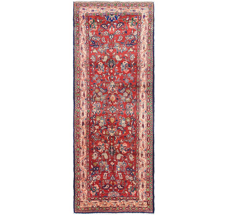 3' 9 x 10' 6 Mahal Persian Runner Rug