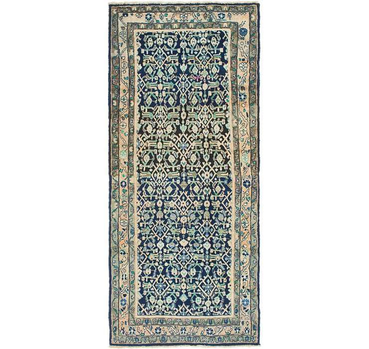 4' 2 x 9' 4 Hossainabad Persian Run...