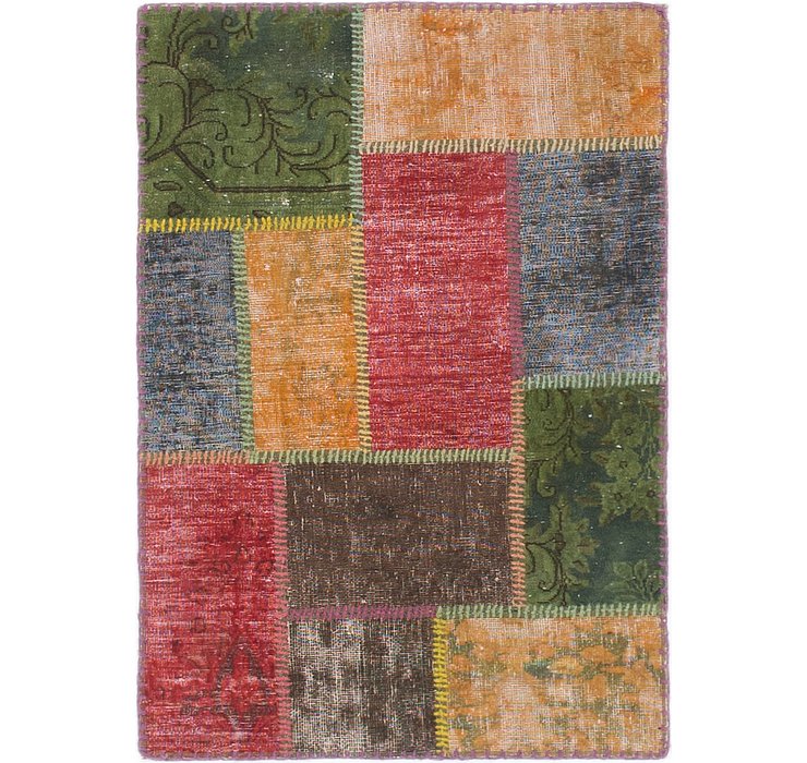 2' 3 x 3' 3 Ultra Vintage Persian Rug