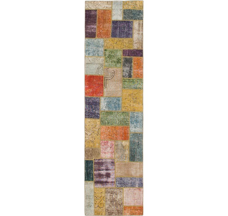2' 8 x 9' 9 Ultra Vintage Persian R...