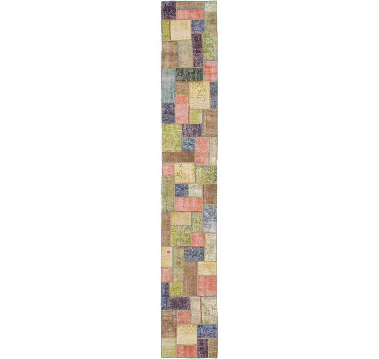 2' 8 x 17' Ultra Vintage Persian R...