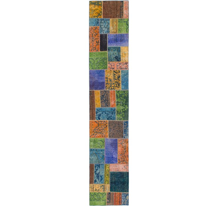 2' 6 x 13' 3 Ultra Vintage Persian R...