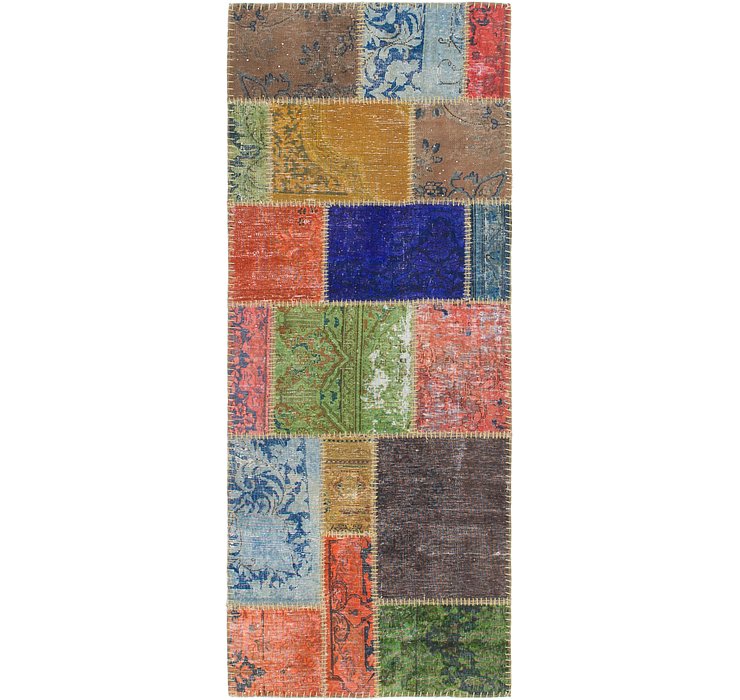 2' 9 x 6' 9 Ultra Vintage Persian R...