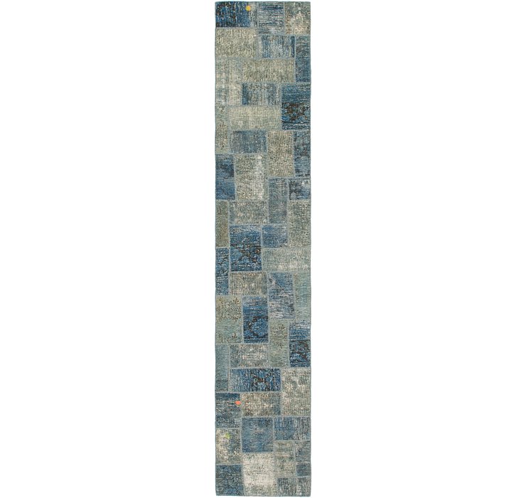2' 5 x 13' 7 Ultra Vintage Persian R...