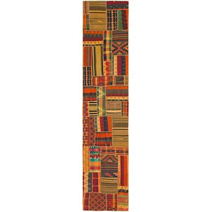 2' 8 x 13' 7 Kilim Patchwork Runner ...