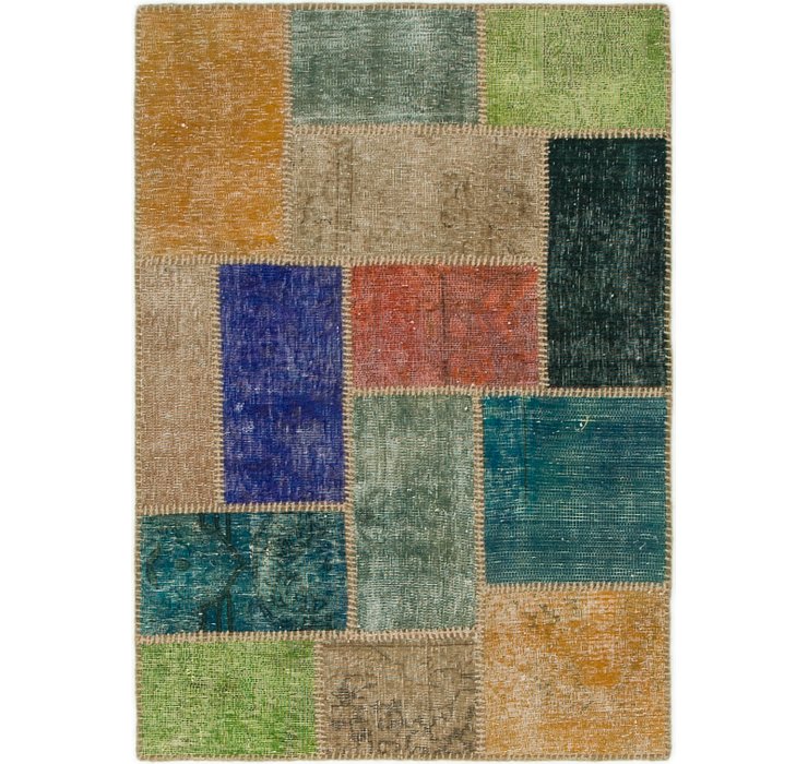 85cm x 117cm Ultra Vintage Persian Rug