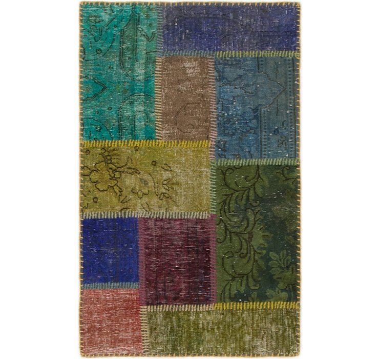 60cm x 100cm Ultra Vintage Persian Rug