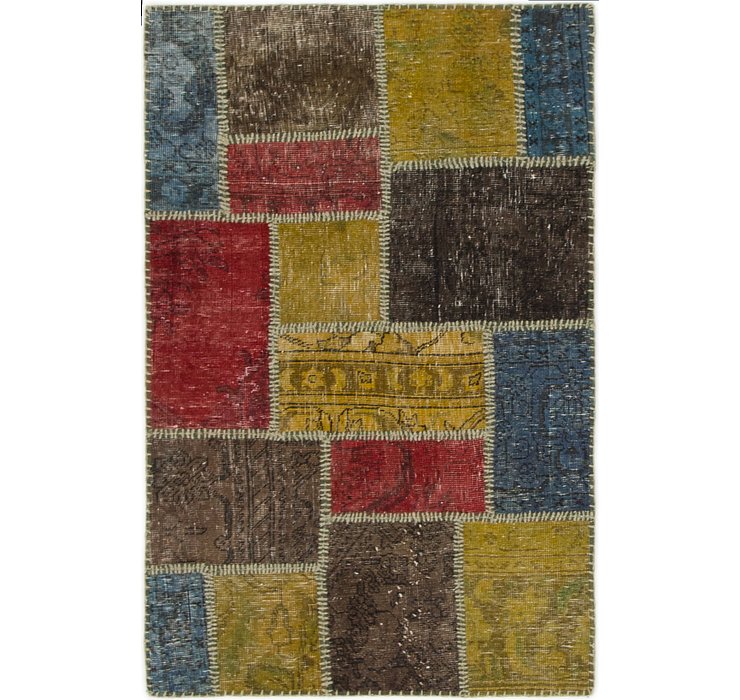 2' 4 x 4' 2 Ultra Vintage Persian Rug