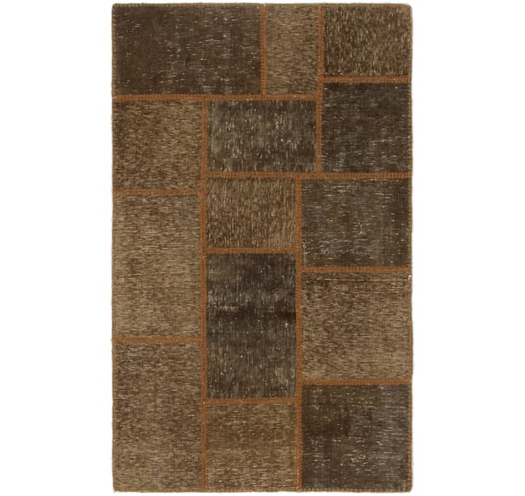 HandKnotted 2' 8 x 4' 4 Ultra Vintage Persian Rug