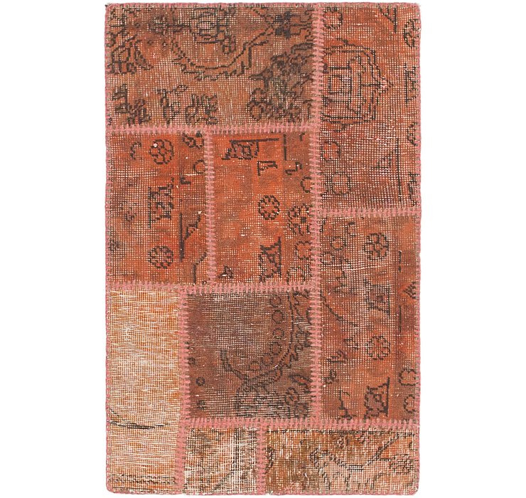 HandKnotted 2' x 3' Ultra Vintage Persian Rug