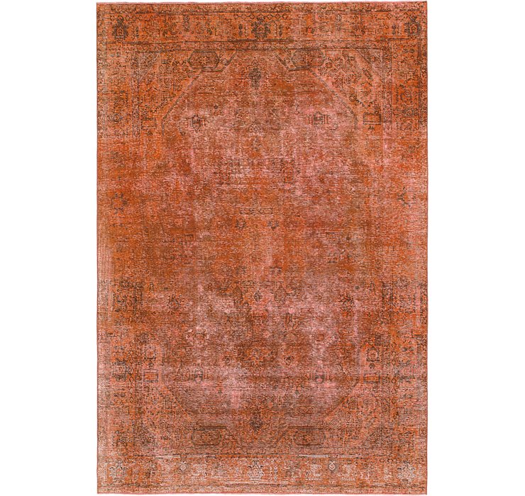 HandKnotted 6' 4 x 9' 5 Ultra Vintage Persian Rug