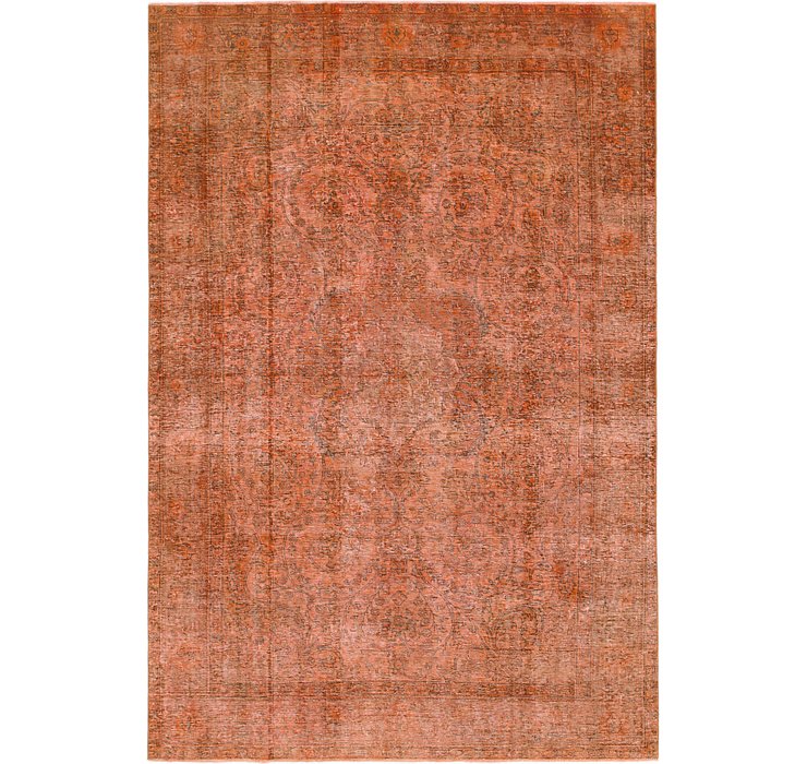 6' 8 x 9' 9 Ultra Vintage Persian Rug