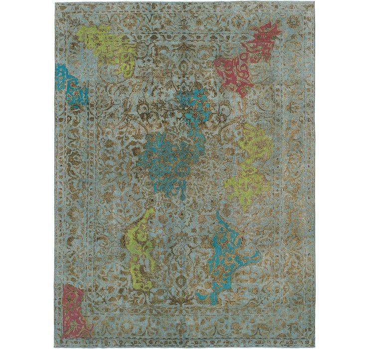 9' 6 x 12' 7 Ultra Vintage Persian Rug