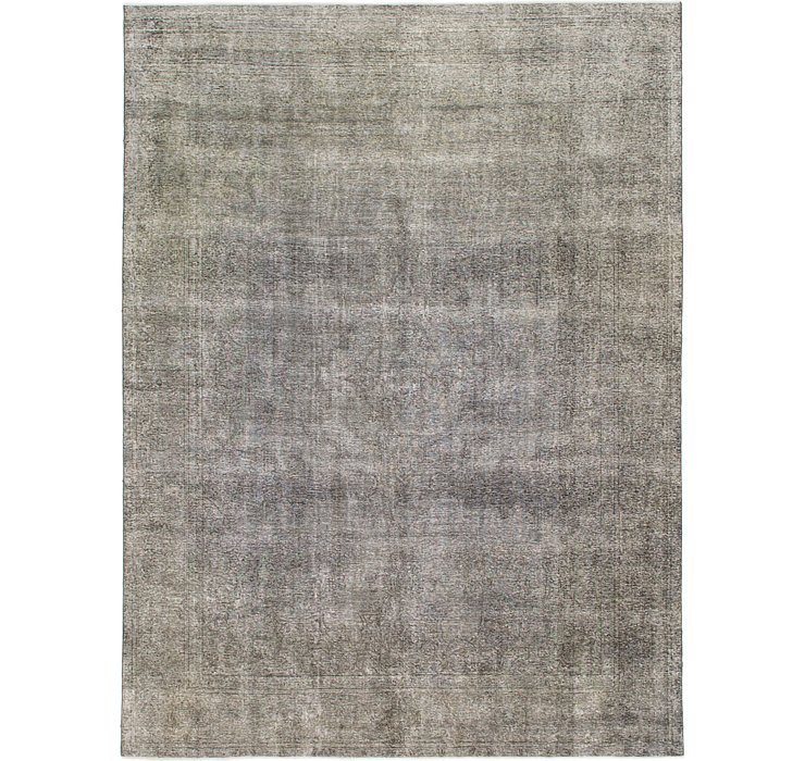 HandKnotted 9' 6 x 12' 9 Ultra Vintage Persian Rug