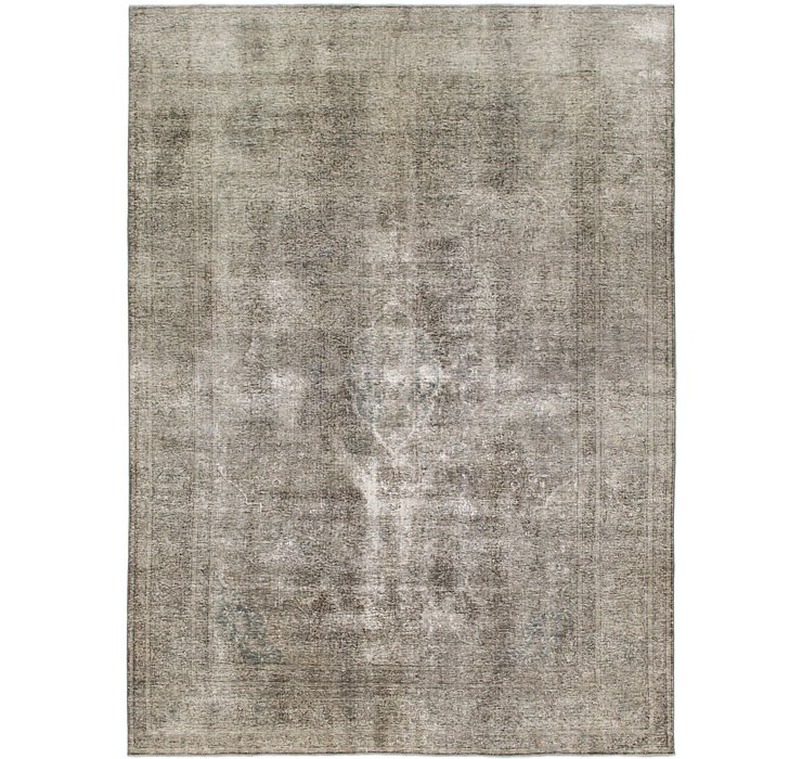HandKnotted 8' 6 x 11' 5 Ultra Vintage Persian Rug