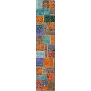 2' 6 x 13' 2 Ultra Vintage Persian R...