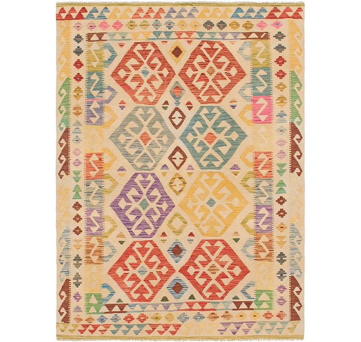 5' x 6' 9 Kilim Maymana Rug