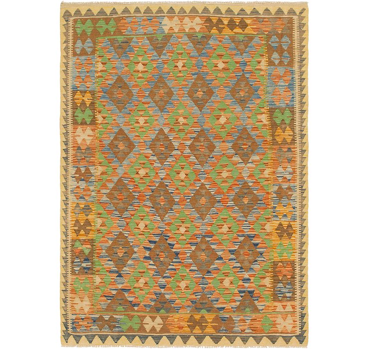 5' x 6' 10 Kilim Maymana Rug