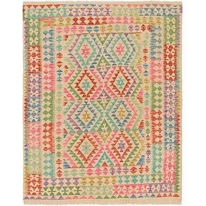 5' x 6' 5 Kilim Maymana Rug