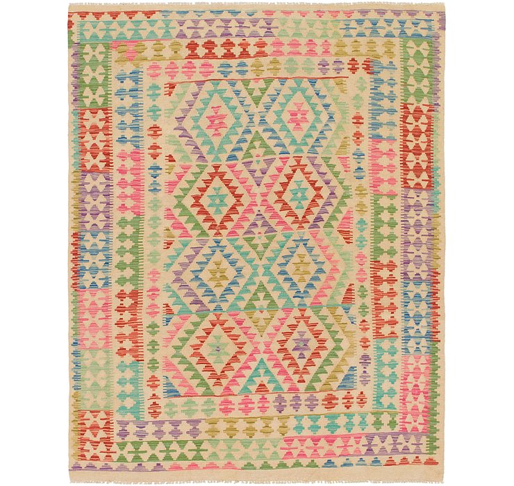 5' x 6' 5 Kilim Maymana Rug