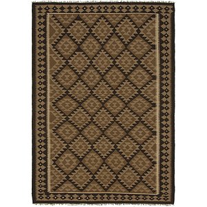 6' 9 x 9' 9 Kilim Maymana Rug