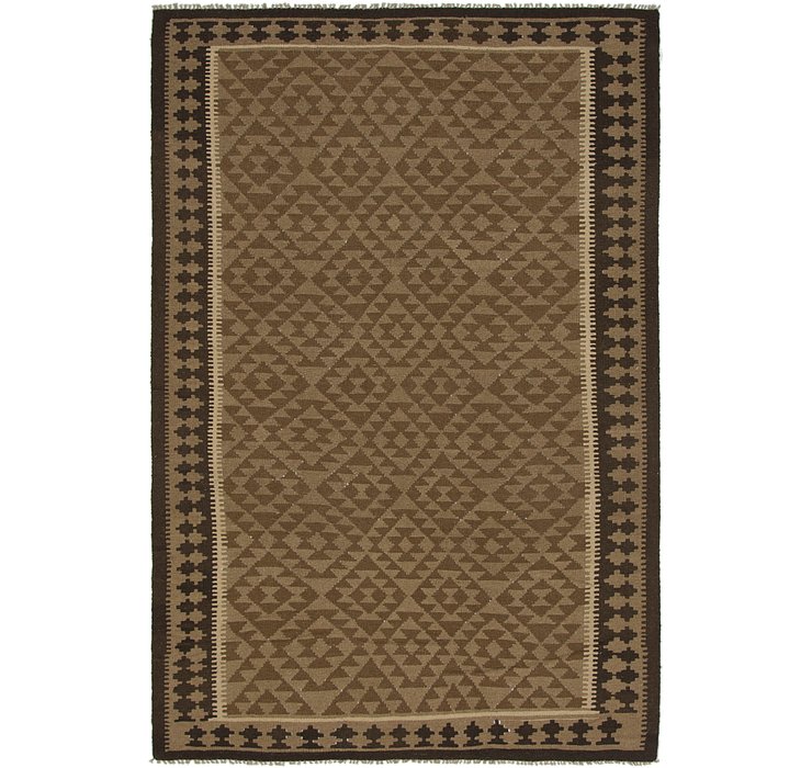 6' 5 x 9' 9 Kilim Maymana Rug
