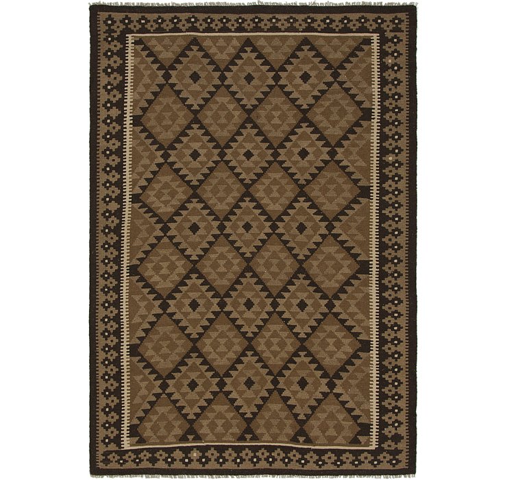 6' 9 x 9' 9 Kilim Maymana Rug