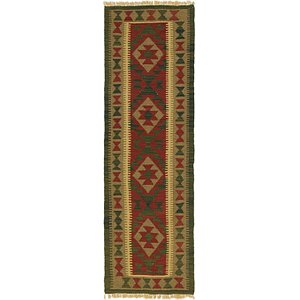 2' x 6' 7 Kilim Maymana Runner Rug