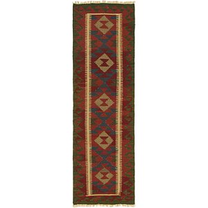 2' x 6' 5 Kilim Maymana Runner Rug