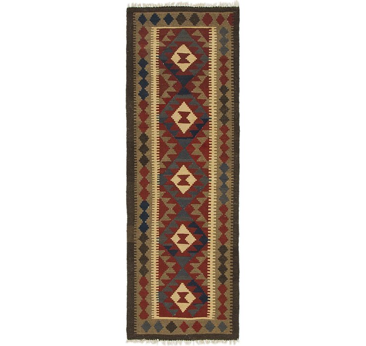 2' 4 x 6' 5 Kilim Maymana Runner Rug