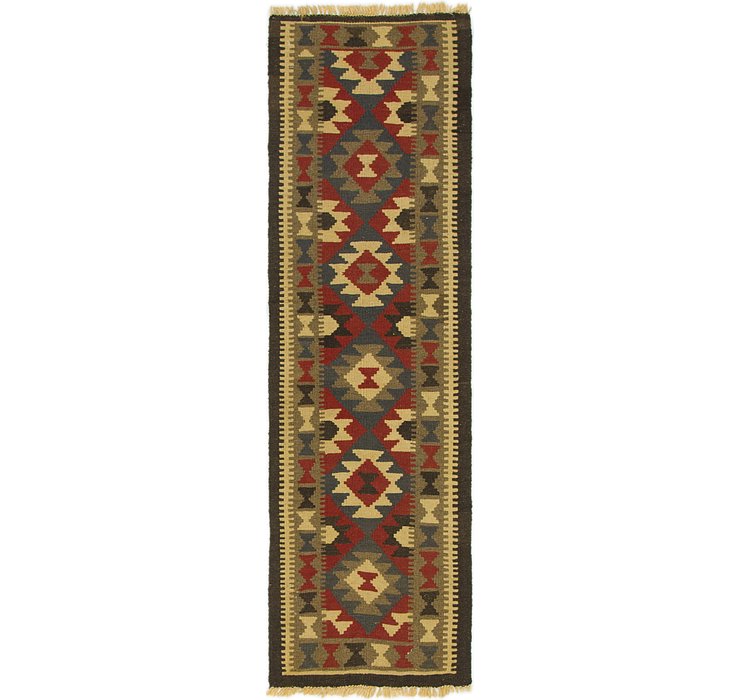 2' x 6' 7 Kilim Maymana Runner Rug
