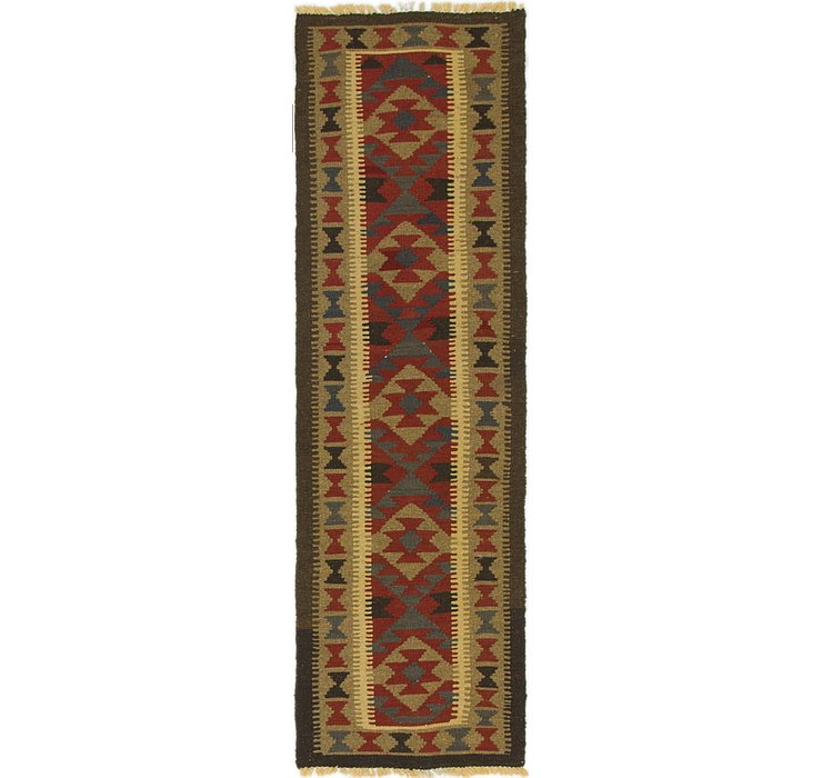 2' x 6' 6 Kilim Maymana Runner Rug