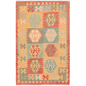 3' 2 x 5' Kilim Maymana Rug