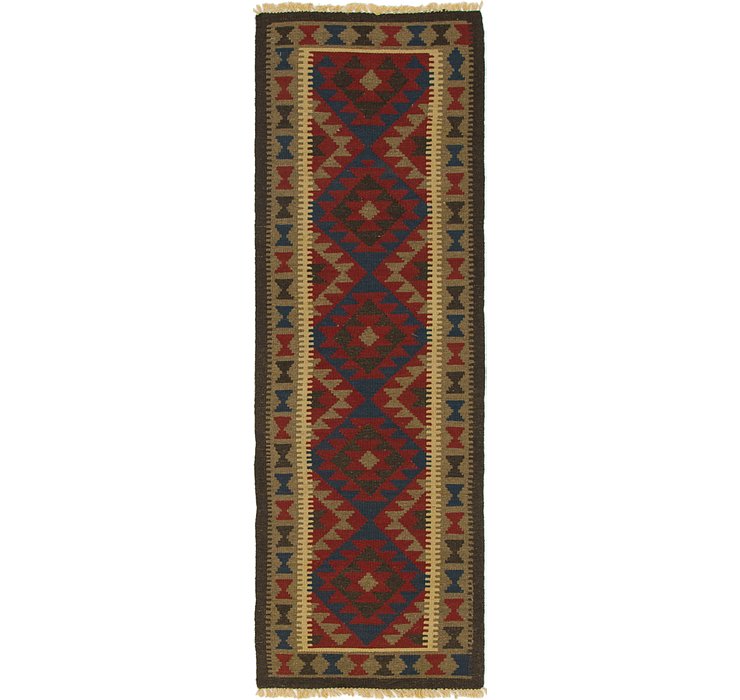 HandKnotted 2' 2 x 6' 6 Kilim Maymana Runner Rug