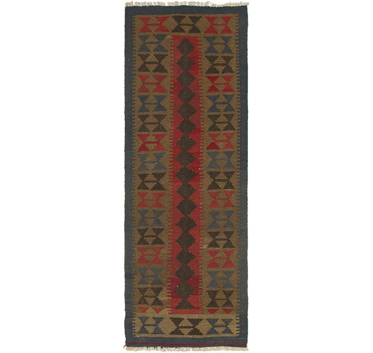 2' x 6' 3 Kilim Maymana Runner Rug