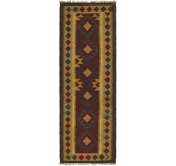 HandKnotted 2' 2 x 6' 7 Kilim Maymana Runner Rug