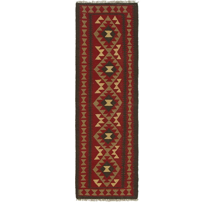 2' x 7' Kilim Maymana Runner Rug