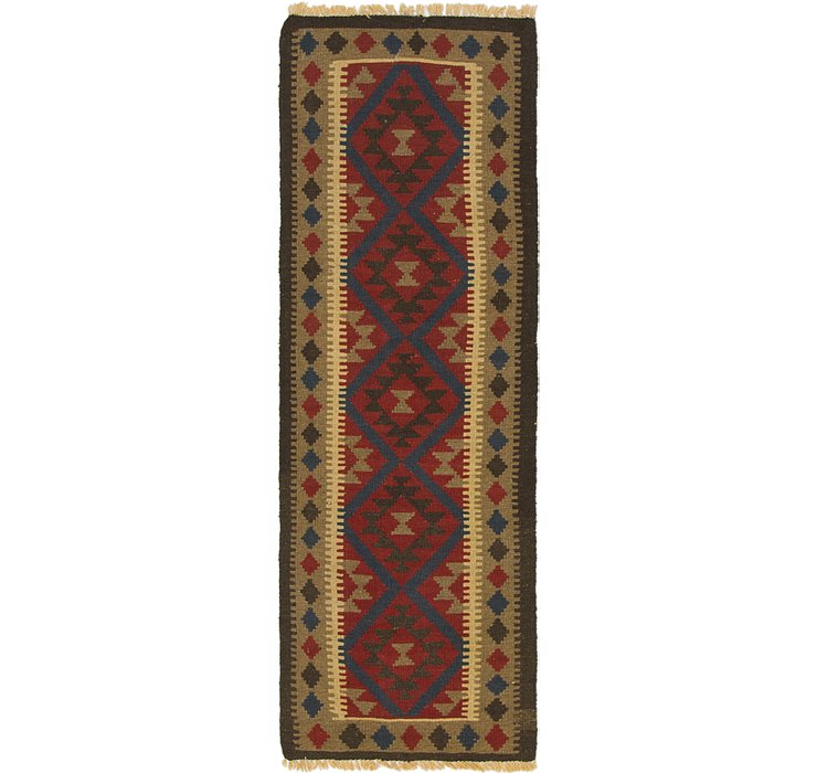 2' x 6' 5 Kilim Maymana Runner Rug