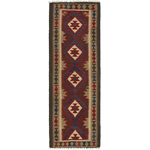 HandKnotted 2' 4 x 6' 7 Kilim Maymana Runner Rug