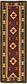 60cm x 203cm Kilim Maymana Runner Rug thumbnail image 1