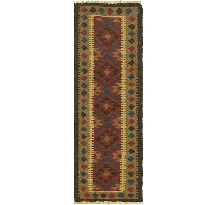 2' 2 x 6' 4 Kilim Maymana Runner Rug